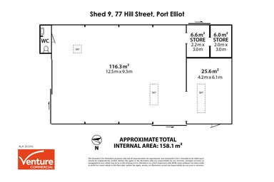 Shed 9, 77 Hill Street Port Elliot SA 5212 - Floor Plan 1