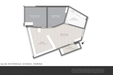 HQ@Robina, Suite 56, 58 Riverwalk Avenue Robina QLD 4226 - Floor Plan 1