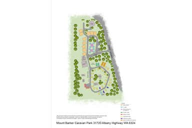 Mount Barker Caravan Park, 31712 Albany Highway Mount Barker WA 6324 - Floor Plan 1