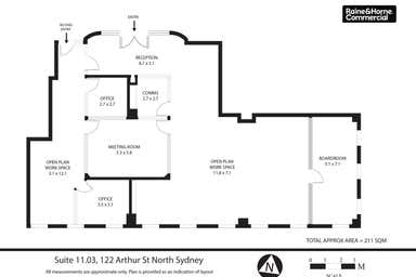 1102 & 1103, 122 Arthur Street North Sydney NSW 2060 - Floor Plan 1