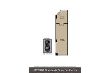 1228/401 Docklands Drive Docklands VIC 3008 - Floor Plan 1