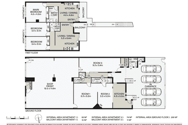 827-829 High Street Thornbury VIC 3071 - Floor Plan 1