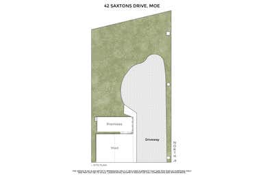 Rear, 42 Saxtons Drive Moe VIC 3825 - Floor Plan 1