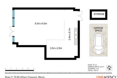 Menai Metro, 7/72-80 Allison Crescent Menai NSW 2234 - Floor Plan 1