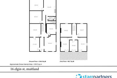 16 Elgin Street Maitland NSW 2320 - Floor Plan 1
