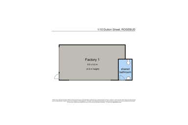 1/10 Dutton Street Rosebud VIC 3939 - Floor Plan 1