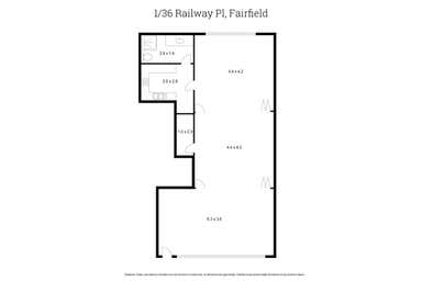 1/36 Railway Place Fairfield VIC 3078 - Floor Plan 1