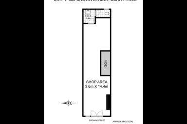 1/336-338 Crown Street Surry Hills NSW 2010 - Floor Plan 1