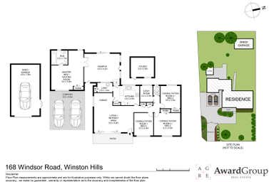 168 Windsor Road Winston Hills NSW 2153 - Floor Plan 1