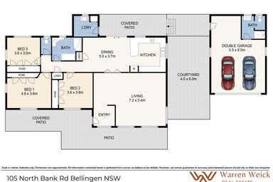 105 North Bank Road Bellingen NSW 2454 - Floor Plan 1
