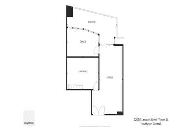 2205/5 Lawson Street, Southport QLD 4215 - Floor Plan 1