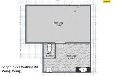 Shop 1, 291 Watkins Road Wangi Wangi NSW 2267 - Floor Plan 1