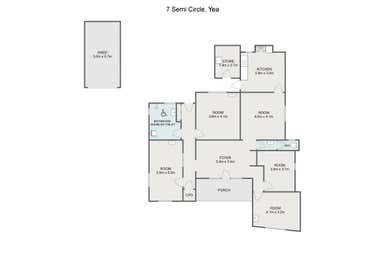 7 The Semi Circle Yea VIC 3717 - Floor Plan 1