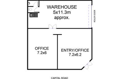 Unit 1, 31 Capital Road Malaga WA 6090 - Floor Plan 1