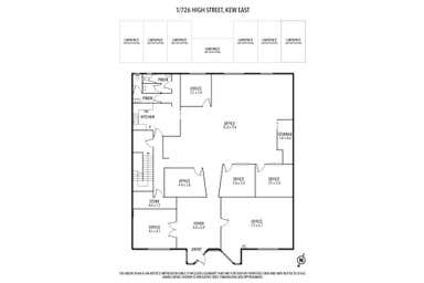 1/726 High Street Kew VIC 3101 - Floor Plan 1