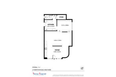 27 Merthyr Road New Farm QLD 4005 - Floor Plan 1