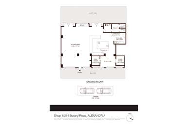 Shop 1/274 Botany Road Alexandria NSW 2015 - Floor Plan 1