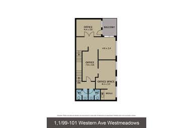 Level 1, 1/99-101 Western Avenue Westmeadows VIC 3049 - Floor Plan 1