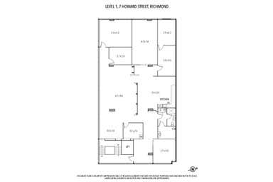 Level 1, 7 Howard Street Richmond VIC 3121 - Floor Plan 1
