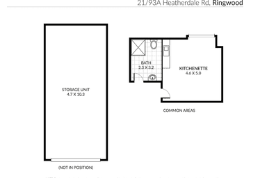 b21, 93a Heatherdale Road Ringwood VIC 3134 - Floor Plan 1