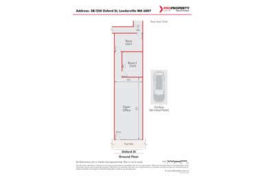 Suite 3b, 250 Oxford Street Leederville WA 6007 - Floor Plan 1