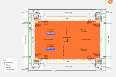 Warehouse 1: Altona Industrial Estate, 24 Slough Road Altona VIC 3018 - Floor Plan 1