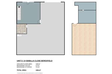 Unit 5, 21 Babilla Close Beresfield NSW 2322 - Floor Plan 1