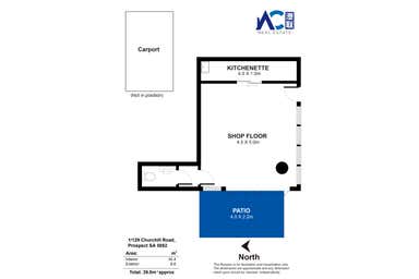 1/129 Churchill Road Prospect SA 5082 - Floor Plan 1