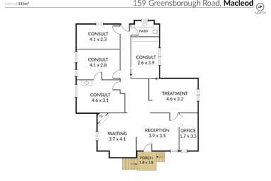 159 Greensborough Road Macleod VIC 3085 - Floor Plan 1