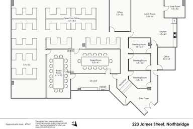 223 James Street Northbridge WA 6003 - Floor Plan 1