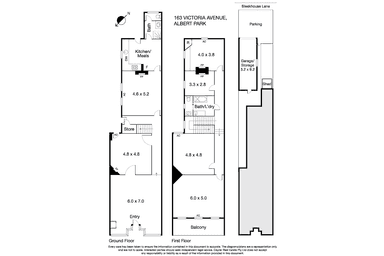 163 Victoria Avenue Albert Park VIC 3206 - Floor Plan 1