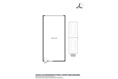 Office 38, 204-218 Dryburgh Street North Melbourne VIC 3051 - Floor Plan 1