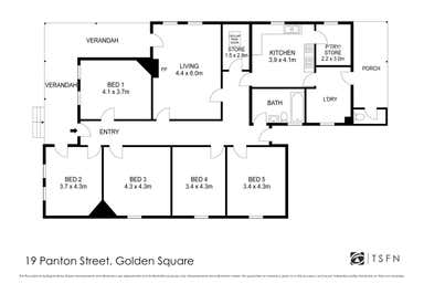 19 Panton Street Golden Square VIC 3555 - Floor Plan 1