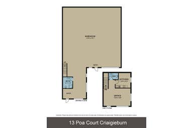 2/13 Poa Court Craigieburn VIC 3064 - Floor Plan 1