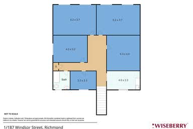 1/187 Windsor Street Richmond NSW 2753 - Floor Plan 1