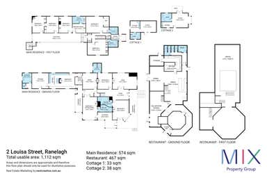 Clifton Estate , 2 Louisa Street Ranelagh TAS 7109 - Floor Plan 1