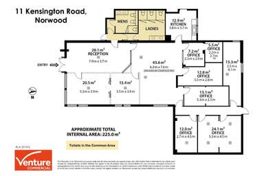 11 Kensington Road Norwood SA 5067 - Floor Plan 1