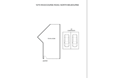 10/70 Racecourse Road North Melbourne VIC 3051 - Floor Plan 1