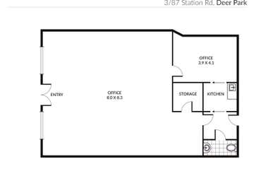 3/1-5 Canterbury Street Deer Park VIC 3023 - Floor Plan 1