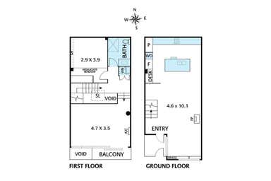 24 Napoleon Street Collingwood VIC 3066 - Floor Plan 1