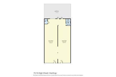72-74  High Street Hastings VIC 3915 - Floor Plan 1
