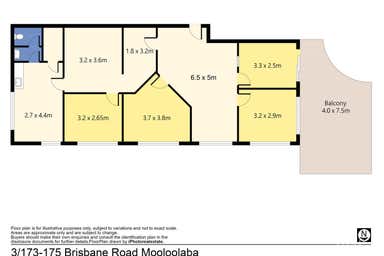 3/173-175 Brisbane Road Mooloolaba QLD 4557 - Floor Plan 1