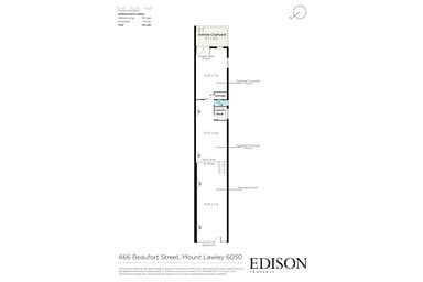 666 Beaufort Street Mount Lawley WA 6050 - Floor Plan 1