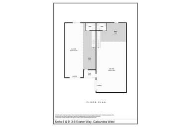 Units 8 & 9, 3-5 Exeter Way Caloundra West QLD 4551 - Floor Plan 1