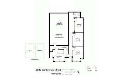 48/13 Cantonment Street Fremantle WA 6160 - Floor Plan 1