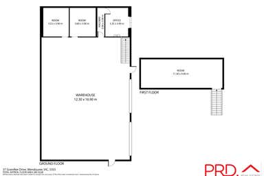 1/37 Grandlee Drive Wendouree VIC 3355 - Floor Plan 1