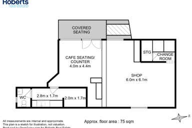 69b Burgess Street Bicheno TAS 7215 - Floor Plan 1