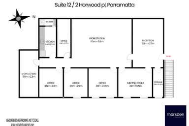 suite 12, 2 Horwood Place Parramatta NSW 2150 - Floor Plan 1