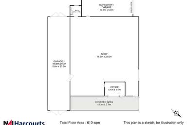 Red Shed, 47 Wilmot Road Huonville TAS 7109 - Floor Plan 1