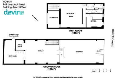143 Liverpool Street Hobart TAS 7000 - Floor Plan 1